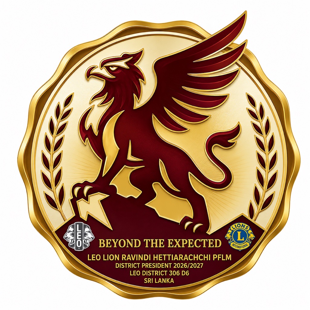 Leo District 306 D6 official logo